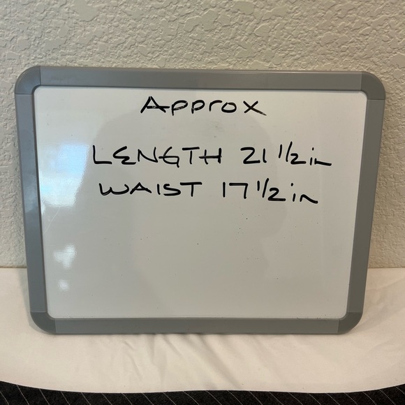 INC International Concepts Pinstripe Pleated Hem Skirt Size 12 - Picture 6 of 6